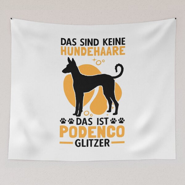 Item preview, Podenco glitter Spanish Greyhound gift designed and sold by madgrfx.