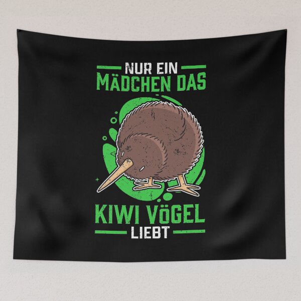 Item preview, Kiwi Bird Girl Snipe Bouquet New Zealand designed and sold by madgrfx.