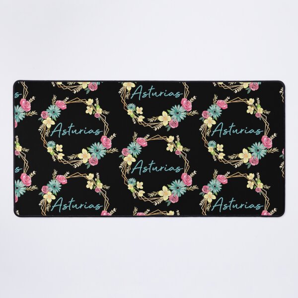Asturias floral Desk Mat