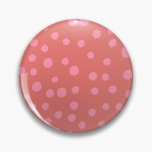 Item preview, Sun Spots in Rose Glasses- Block print organic polka dot designed and sold by wildhunt.