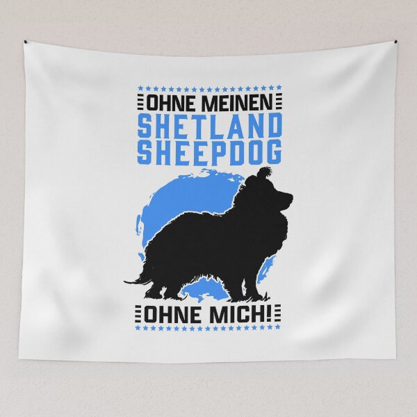 Item preview, Shetland Sheepdog without me British Sheltie designed and sold by madgrfx.