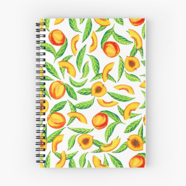 Item preview, Millions of Peaches in Gouache Pattern designed and sold by paintedpansy.