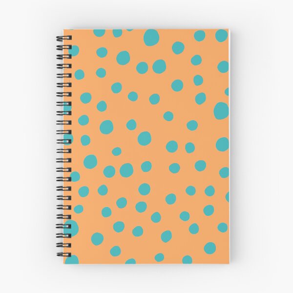 Item preview, Sun Spots in Tangy - Block print organic polka dot designed and sold by wildhunt.