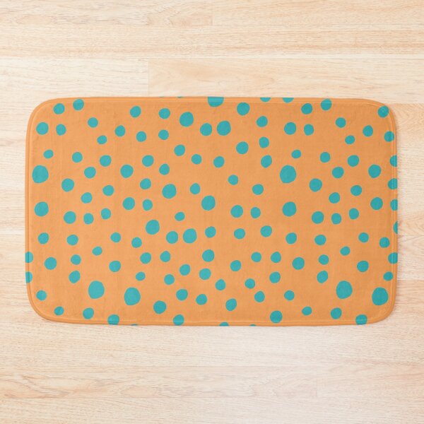 Item preview, Sun Spots in Tangy - Block print organic polka dot designed and sold by wildhunt.