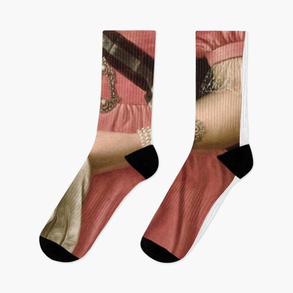 Item preview, Woman with Pink Velvet Dress Renaissance Painting  designed and sold by Bellathewilde.