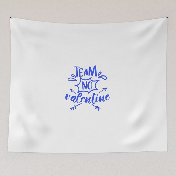 Item preview, Team No Valentine Anti-Valentine's Day designed and sold by Open Canvas.