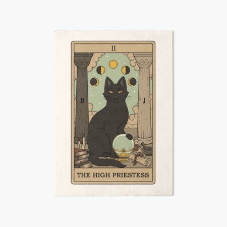 The High Priestess Art Board Print