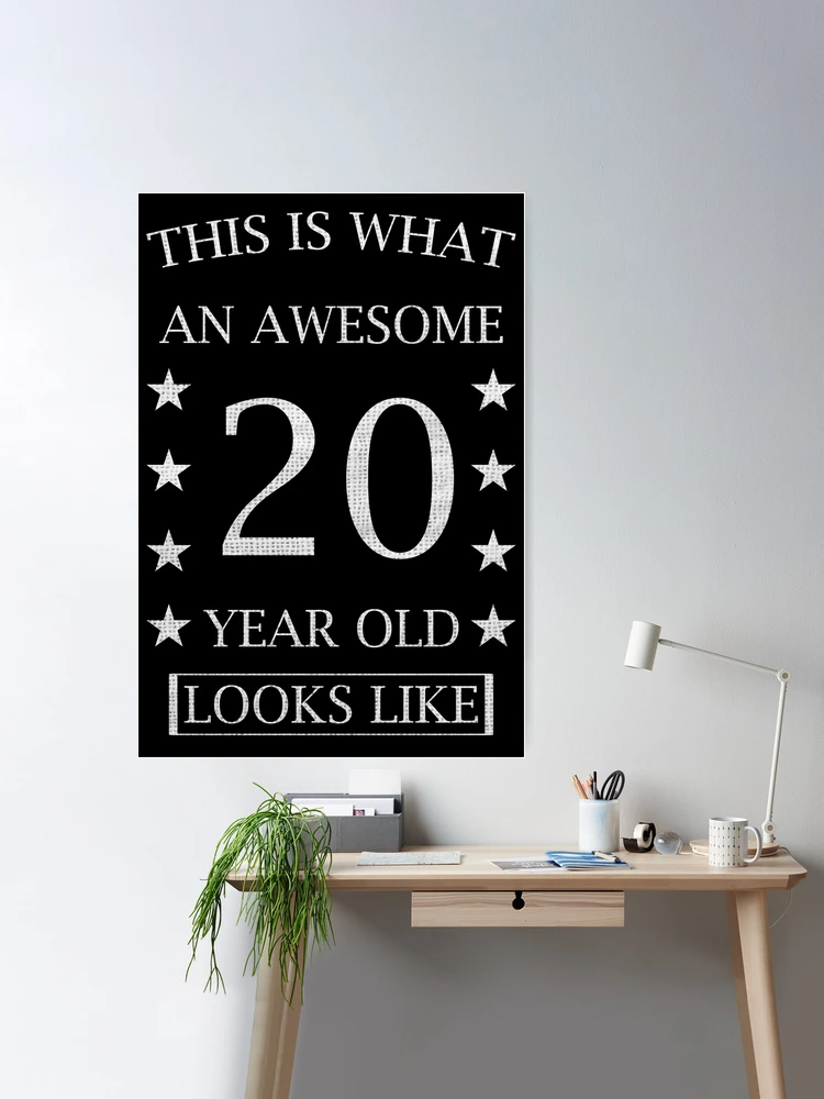 20 Years Ago Back In 2002 Birthday Poster Canvas, 20th Birthday Gifts —  FrendyGifts