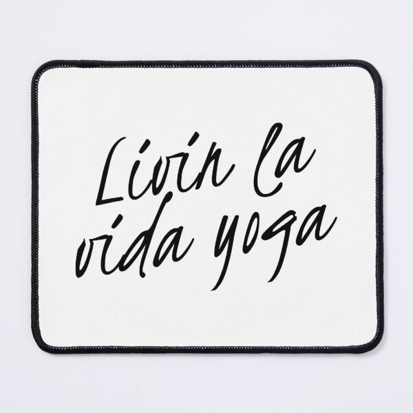 Item preview, Yoga shirt - livin la vida yoga designed and sold by Stationeryamore.