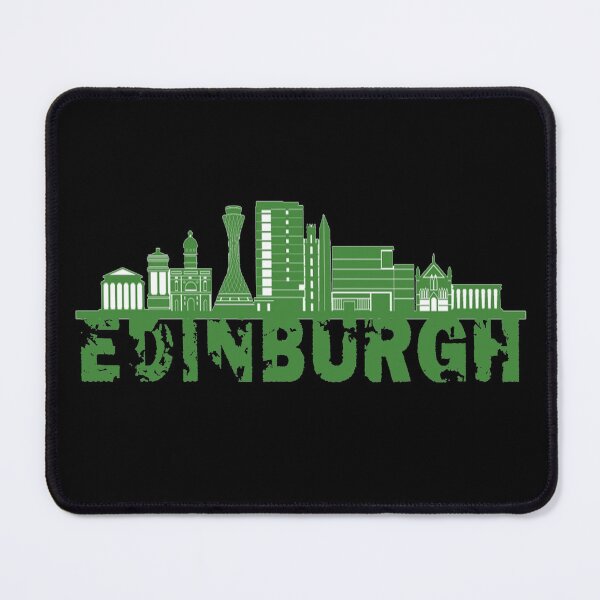 Item preview, Edinburgh Skyline Fan Vacation Travel Motif designed and sold by Merchandiser099.