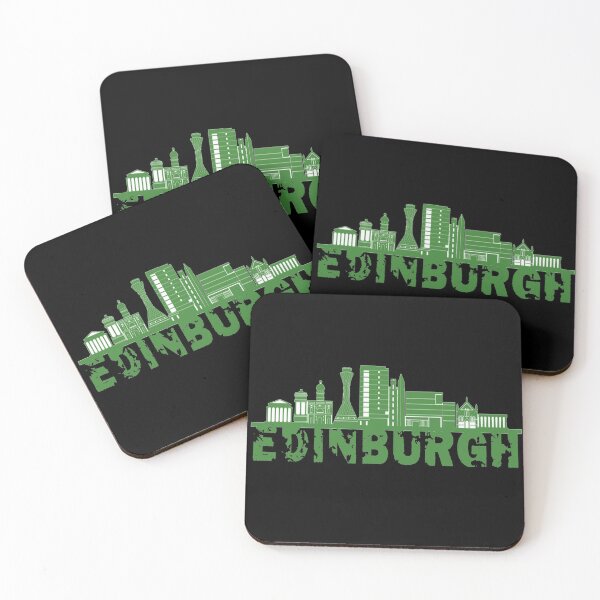 Item preview, Edinburgh Skyline Fan Vacation Travel Motif designed and sold by Merchandiser099.