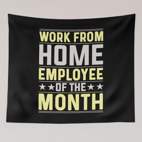 Item preview, Funny Work From Home Employee Of The Month Award designed and sold by thecooltable.