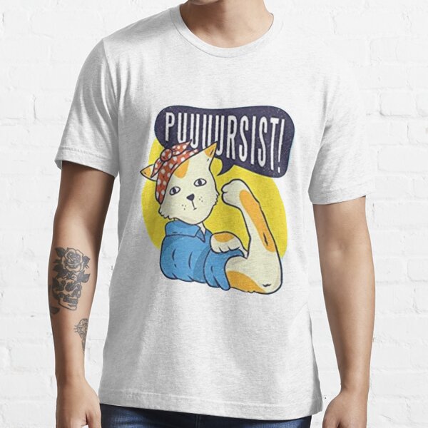 Purrrsist Essential T Shirt for Sale by StoreRahhal Redbubble