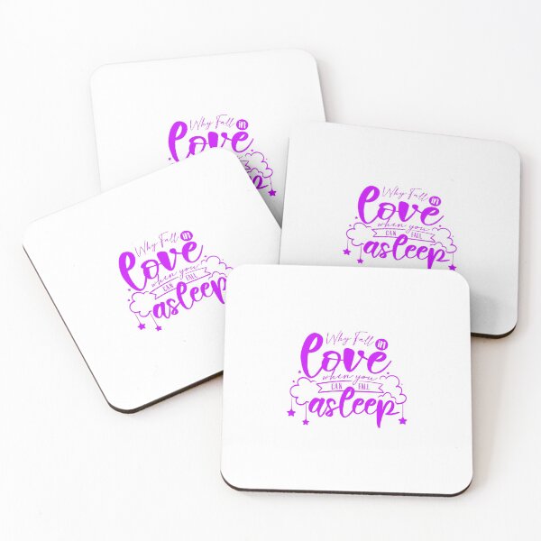 Item preview, Why Fall In Love When You Can Fall Asleep Anti-Valentine's Day designed and sold by Open Canvas.