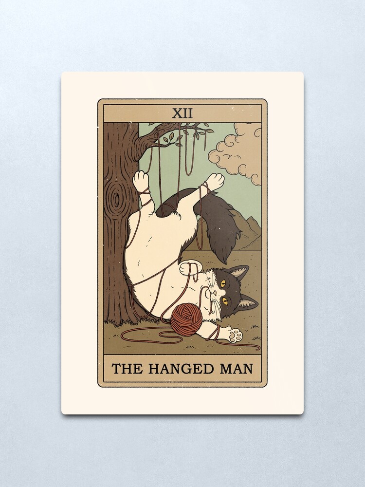 Alternate view of The Hanged Man Metal Print
