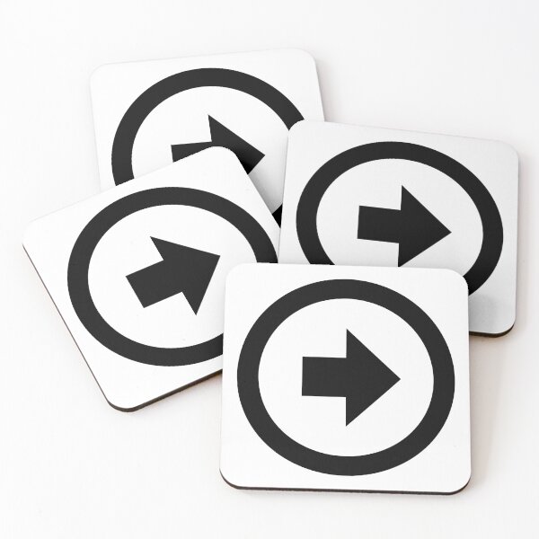 Item preview, MDI Arrow Right Bold Circle Outline designed and sold by GnarlyFurtardo.
