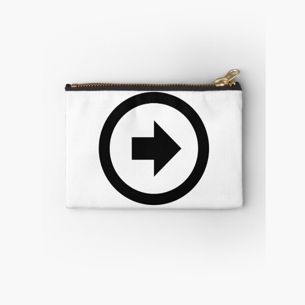 Item preview, MDI Arrow Right Bold Circle Outline designed and sold by GnarlyFurtardo.