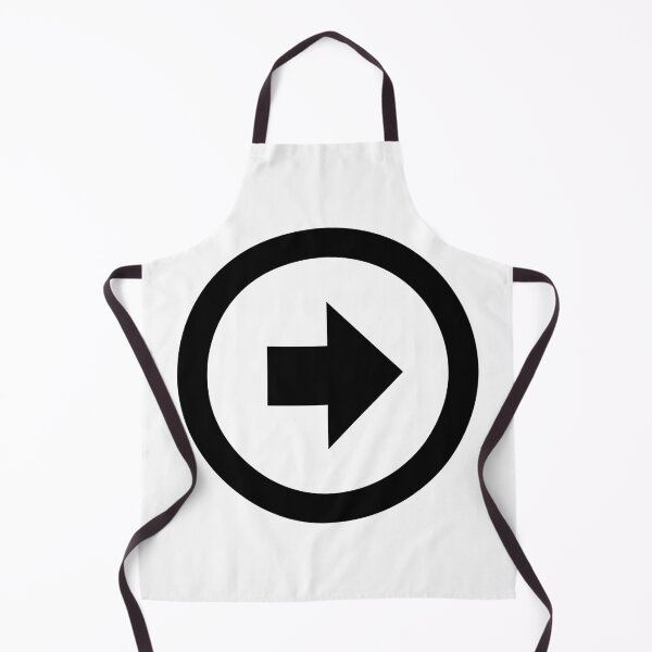 Item preview, MDI Arrow Right Bold Circle Outline designed and sold by GnarlyFurtardo.