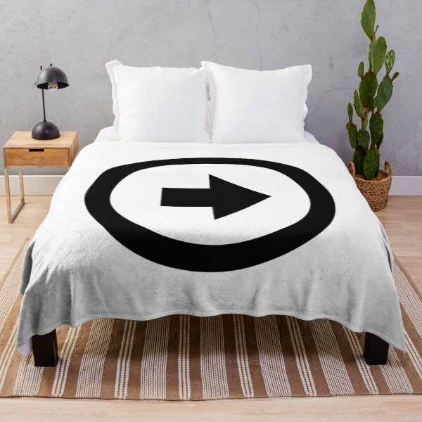 Item preview, MDI Arrow Right Bold Circle Outline designed and sold by GnarlyFurtardo.