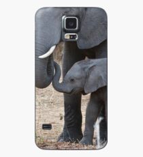 Love & Trust - Mother & Baby African Elephants Case/Skin for Samsung Galaxy
