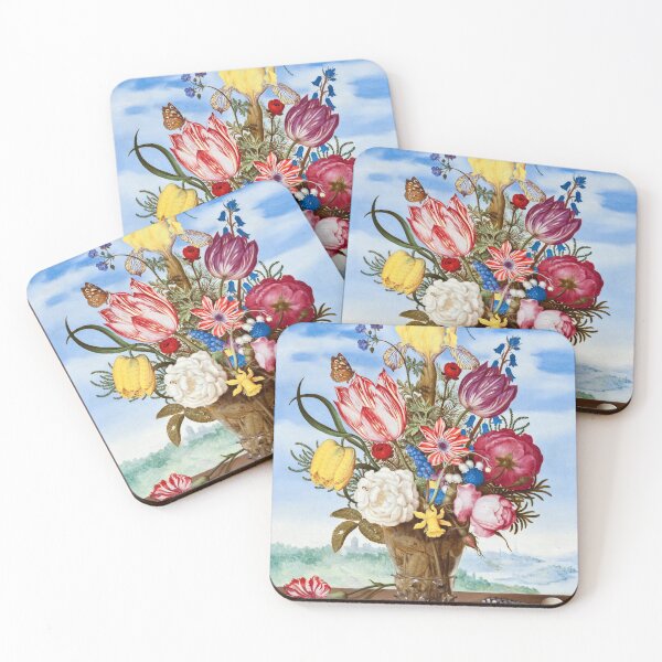 Item preview, Bouquet of Flowers on a Ledge designed and sold by tony4urban.