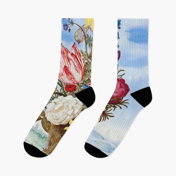 Item preview, Bouquet of Flowers on a Ledge designed and sold by tony4urban.