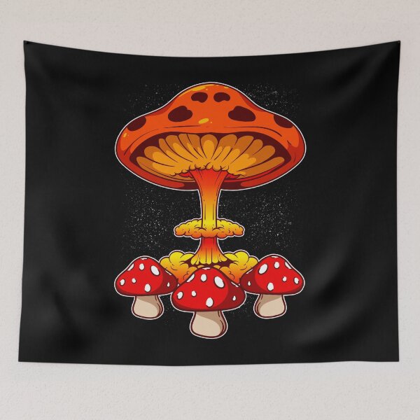 Item preview, Atomic Red Mushrooms Mushroom Cloud designed and sold by wrestletoys.