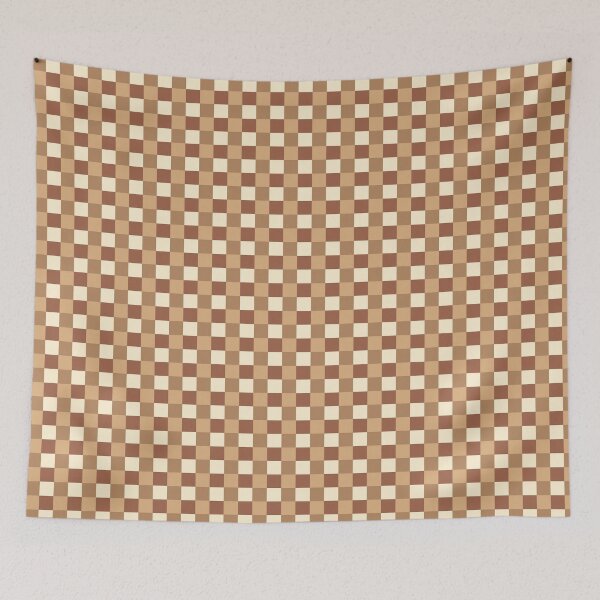 Item preview, Trendy Terracotta Checks | Squares Seamless Pattern designed and sold by HHeartsDesigns.