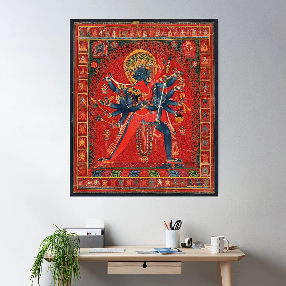 Buddhist Mandala 72 Chakrasamvara And Vajravarahi