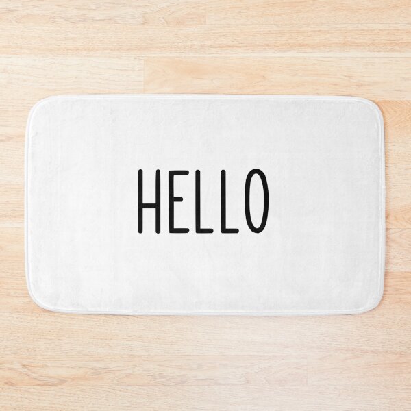 Item preview, "Hello" designed and sold by PeppaThePenguin.