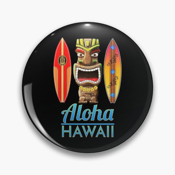 Artikelvorschau, Aloha Hawaii Tiki Surf entworfen und verkauft von Studio520.