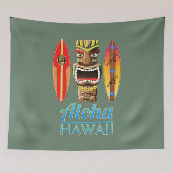 Item preview, Aloha Hawaii Tiki Surf  designed and sold by Studio520.