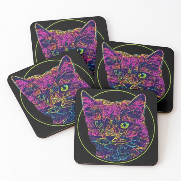Item preview, Neon Cat designed and sold by Haloproductions.