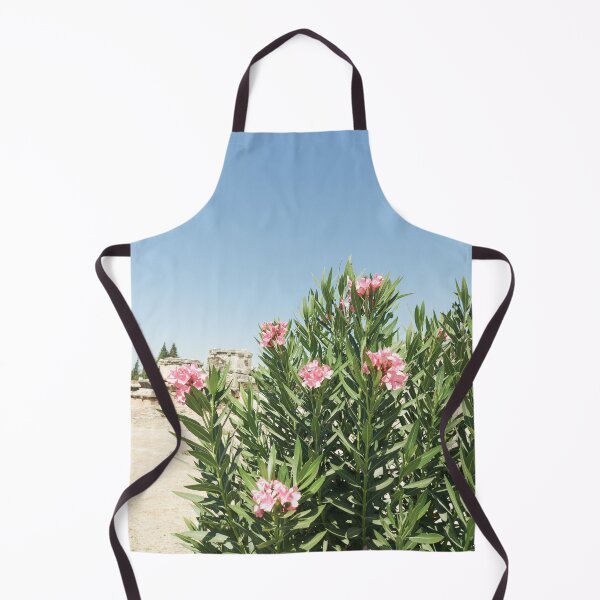 Item preview, Sunny green bush with pink flowers designed and sold by SunriseAndHoney.