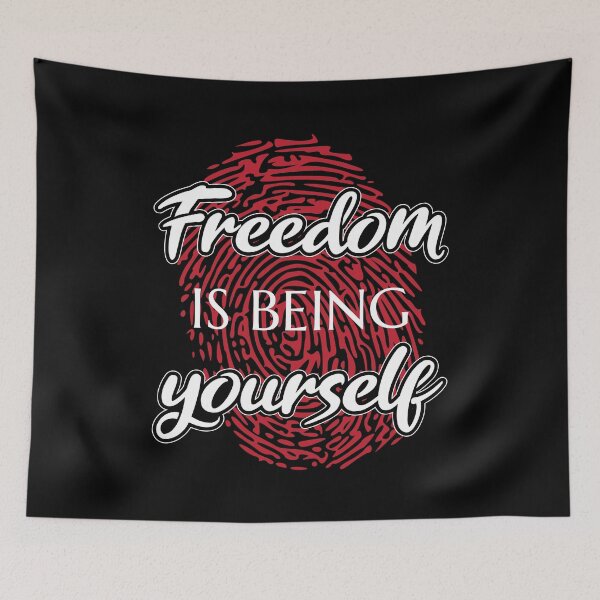 Item preview, Freedom is being yourself - Freedom day - International freedom day 2021 designed and sold by Alice-Elgawi.
