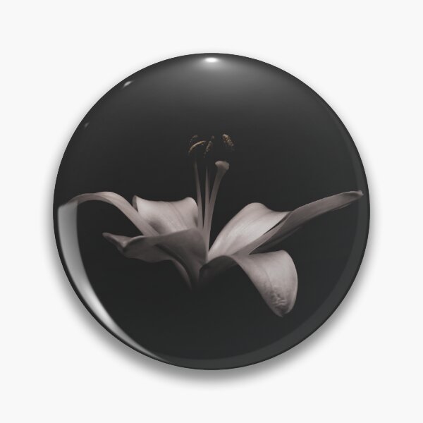 Item preview, Lily on black background designed and sold by Lisa Thomas.