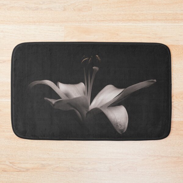 Item preview, Lily on black background designed and sold by Lisa Thomas.