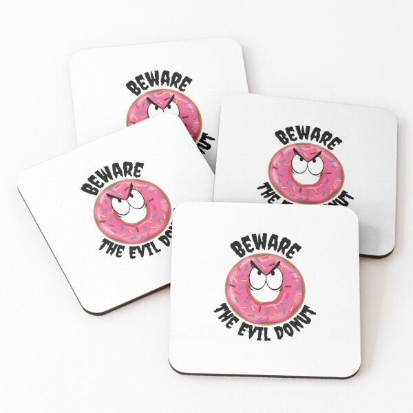 Item preview, Beware the Evil Donut designed and sold by CheekyGrace.