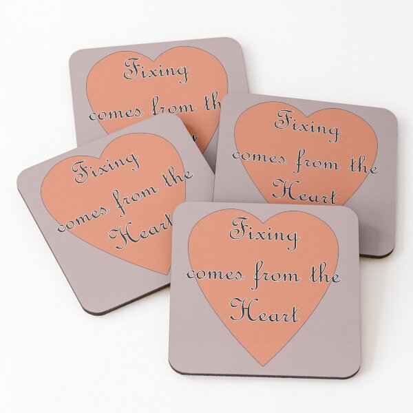 Item preview, Fixing comes from the Heart, healing heart, healing Earth designed and sold by WellofWords.