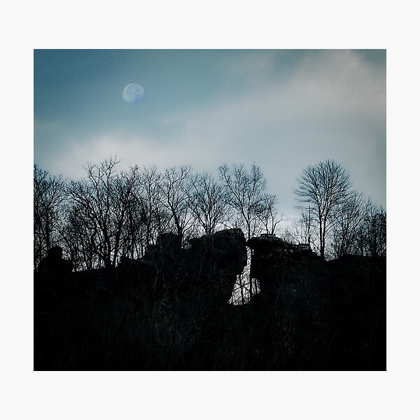 Kissing cliff Photographic Print