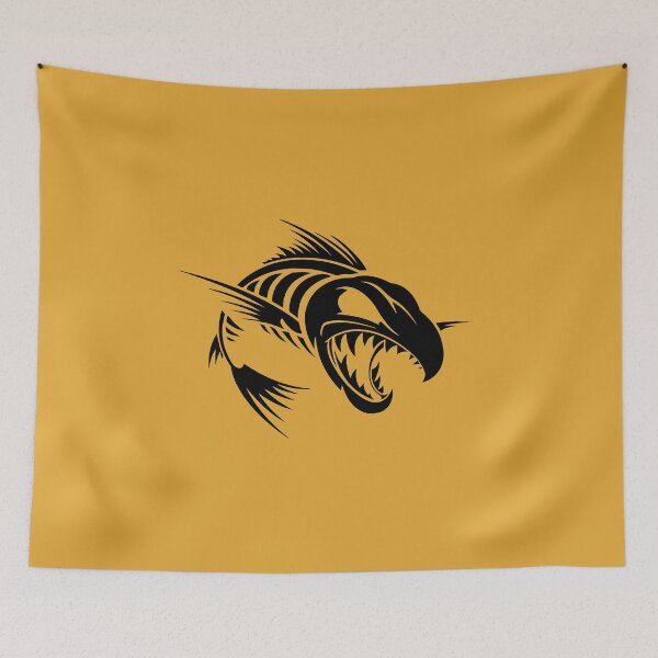 Item preview, Angry Fish Skeleton designed and sold by rubenarocho.