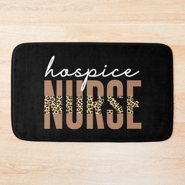 Item preview, Hospice Nurse Cheetah print typography | Hospice Nursing | Registered nurse  designed and sold by Violet Treasures.