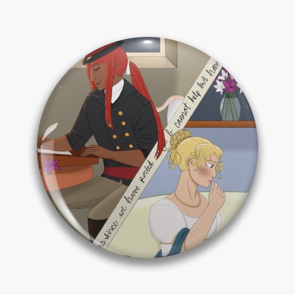 Item preview, Joshua and Natasha Regency Illustration designed and sold by sylphofhope19.