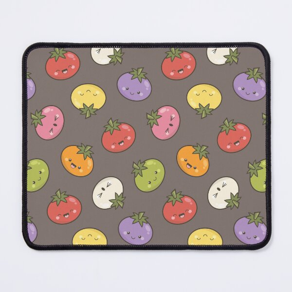 Item preview, Cute Kawaii Tomato Pattern designed and sold by LisaMarieArt & Illustration.
