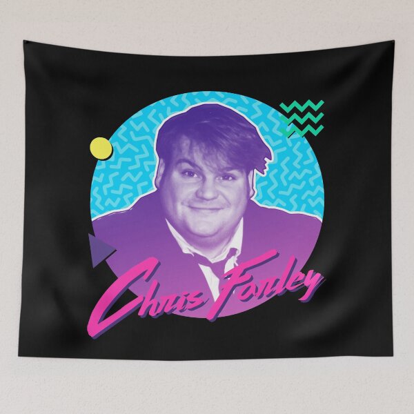 Item preview, Chris Farley 90's Nostalgia Graphic designed and sold by Luhmdesign.