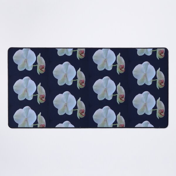 Rare One-Of-A-Kind Orchid Desk Mat