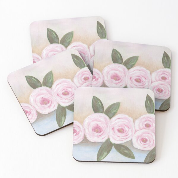 Item preview, Row of Pink Roses designed and sold by Shelly  Moore.