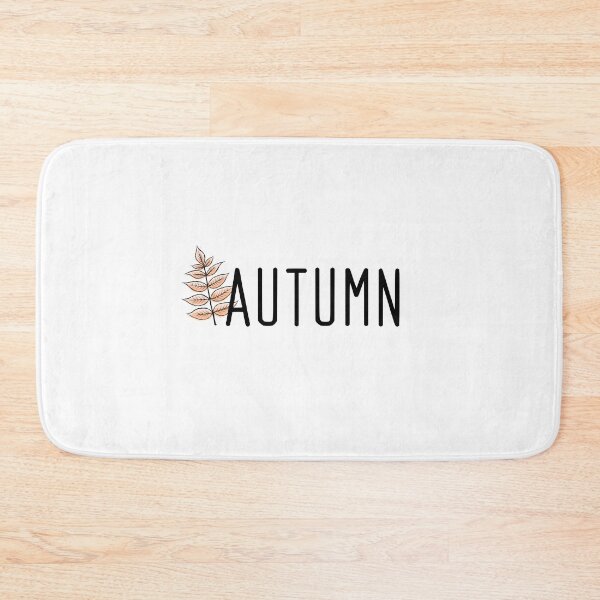 Item preview, Autumn Text Leaf designed and sold by PeppaThePenguin.