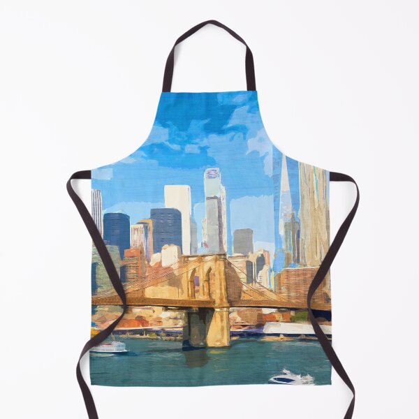 Item preview, New York Brooklyn Bridge, Skyline Art designed and sold by RossWilson12.