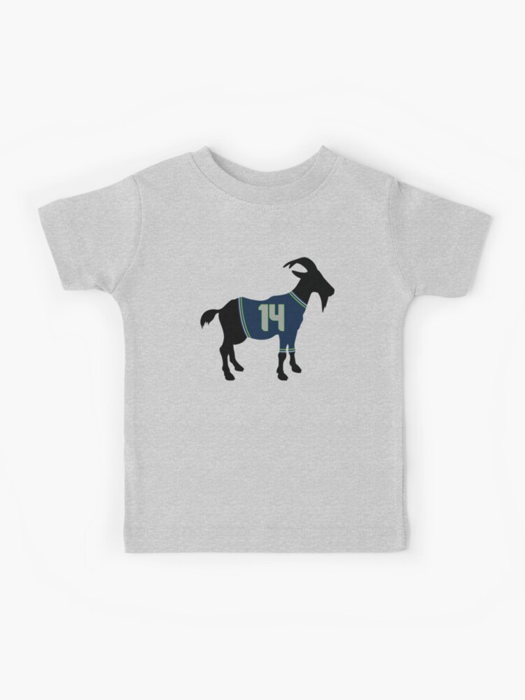 DK Metcalf GOAT Kids T-Shirt for Sale by cwijeta